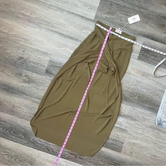 NWT L’Atiste by Amy asymmetrical maxi wrap skort - Picture 6 of 9